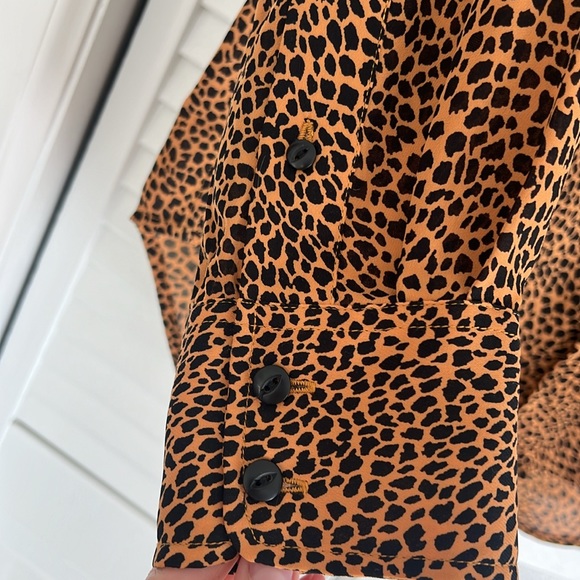 current Elliott leopard button down - Picture 4 of 6